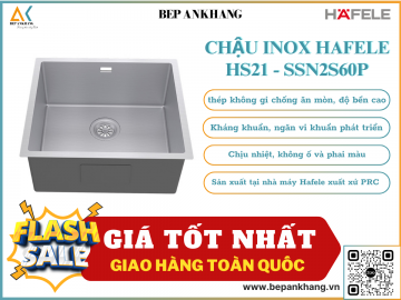 Chậu inox Hafele  HS21 - SSN2S60P 567.94.070